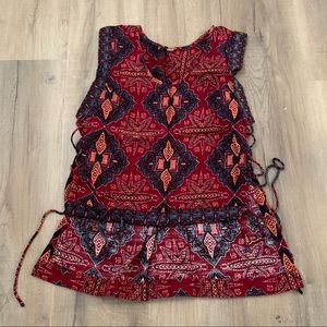Free People Lace Up Open Sides Size Small